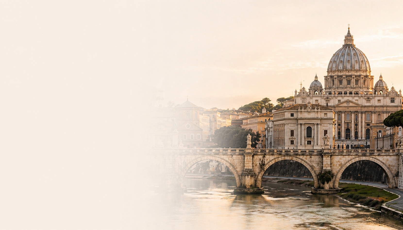 Dominvs Rome — Vatican Basilica and Tiber River
