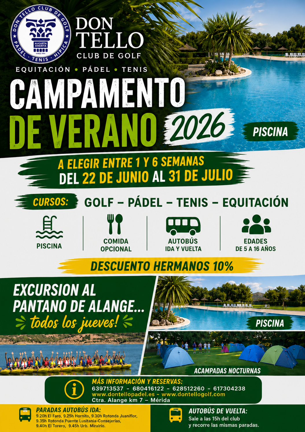 Campamento de Verano Don Tello 2026
