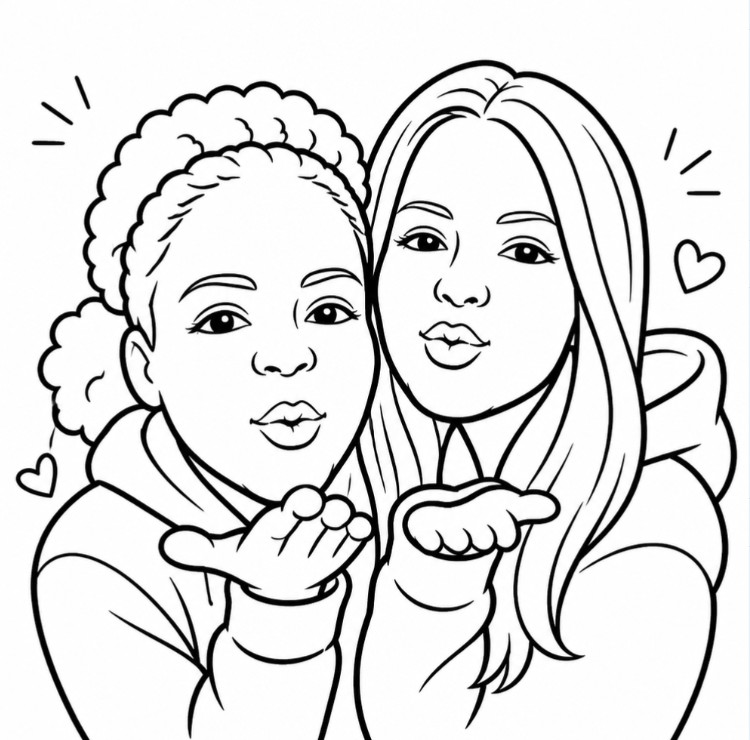 AI Sketch Bot photobooth print example 4