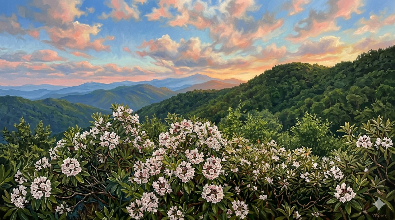 North Georgia Mountain Laurel