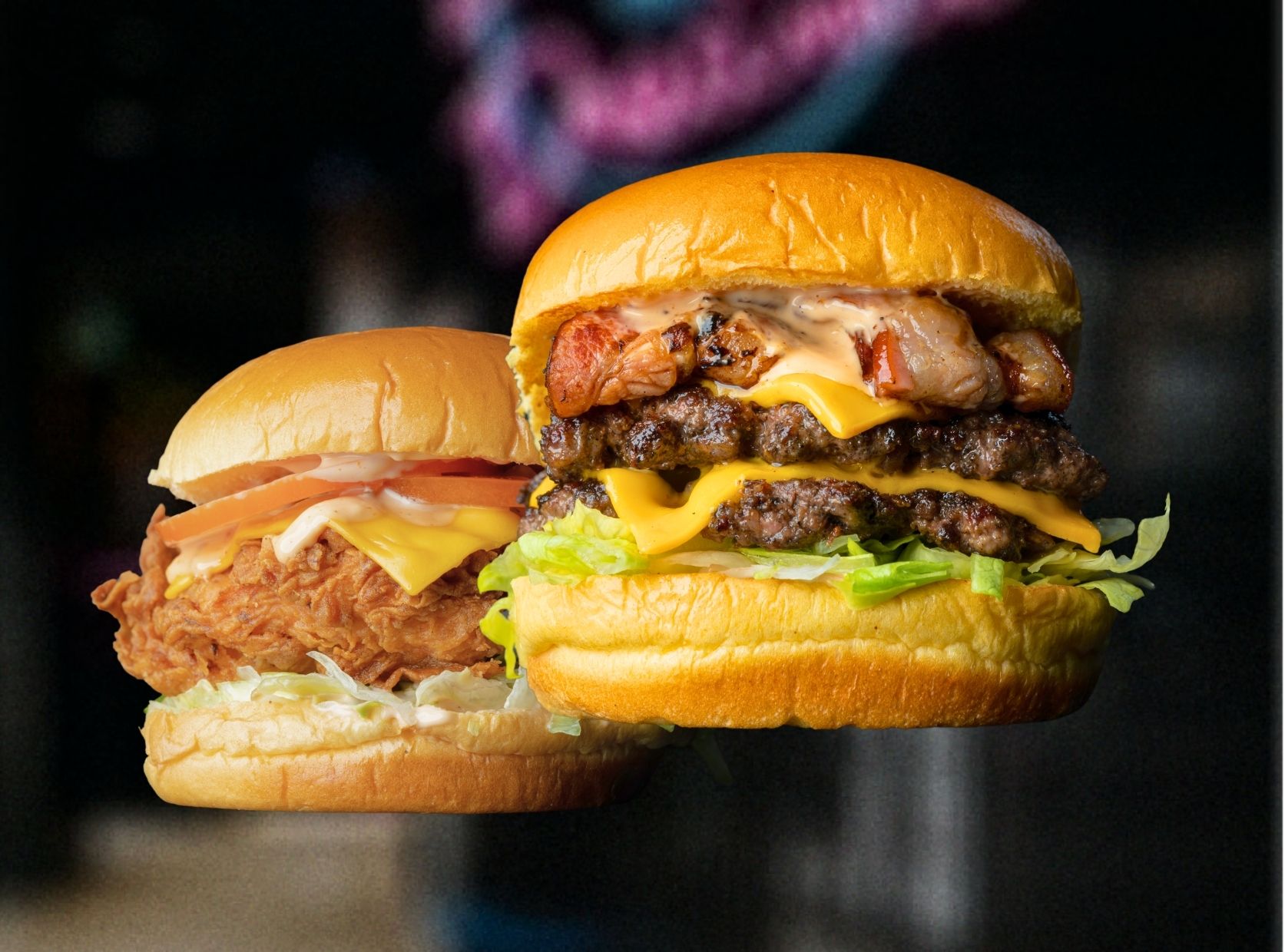 The Double Down — 2 burgers for $30