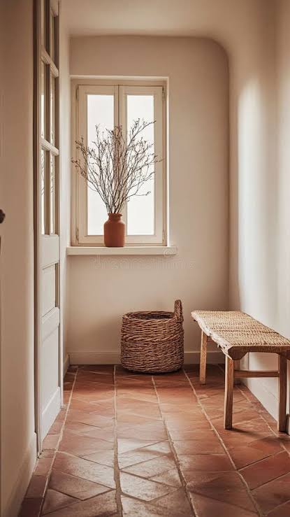 Soft Terracotta Hallway