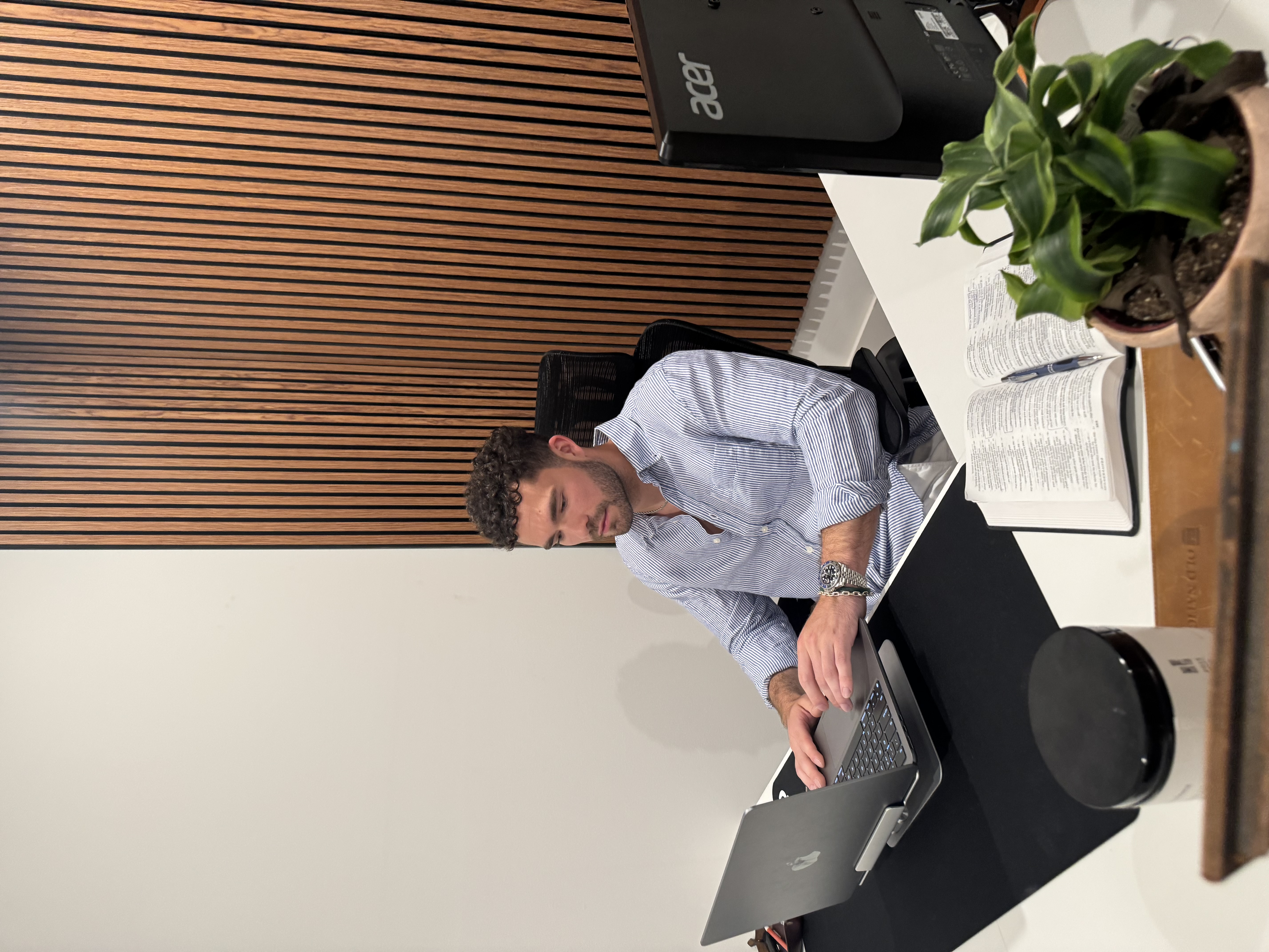 Clifton Tant at desk - CT3 Performance Coaching