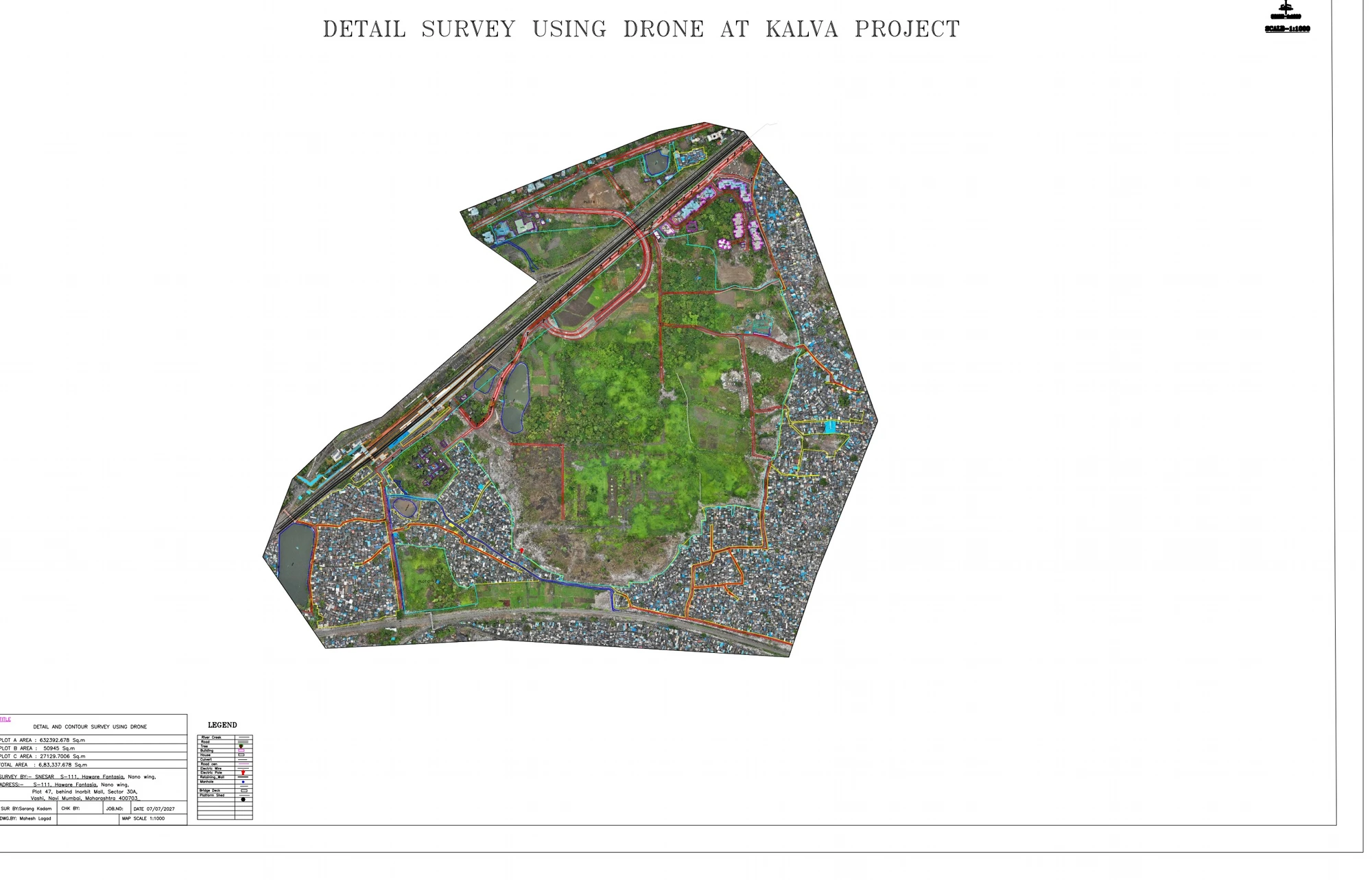Detail & Contour Survey — Kalva