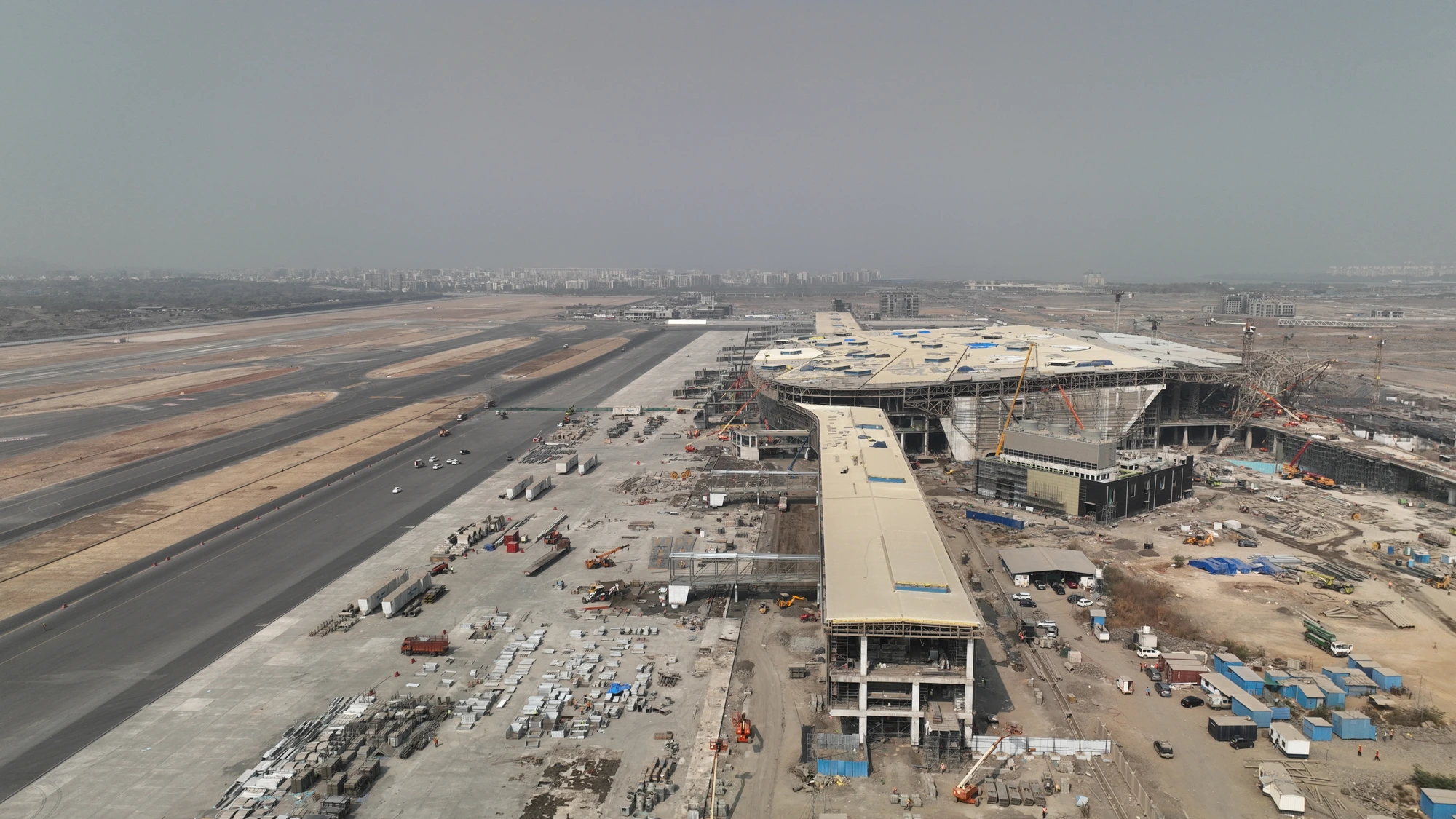 Terminal & Runway Progress
