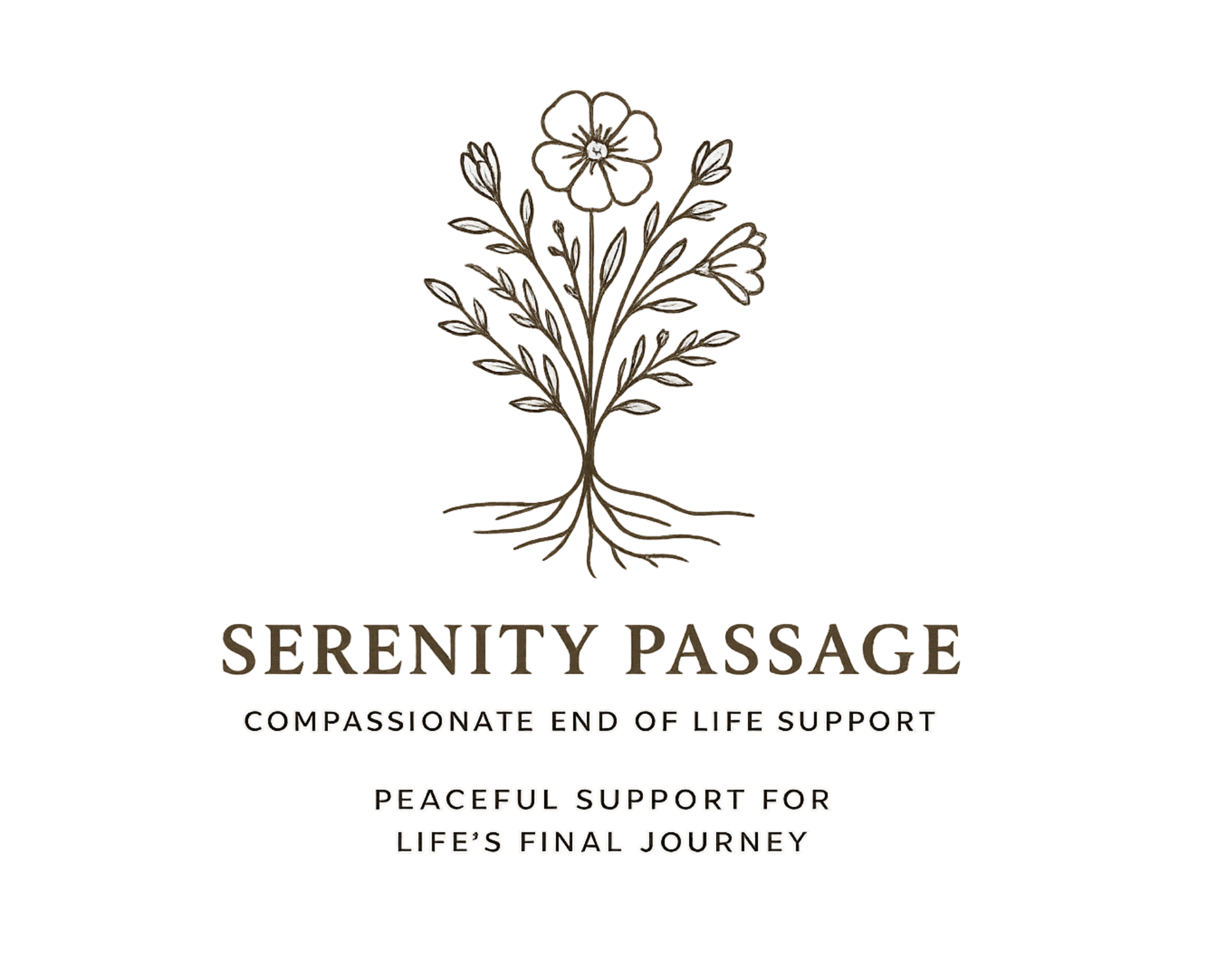 Serenity Passage End-of-Life Doula Services Logo