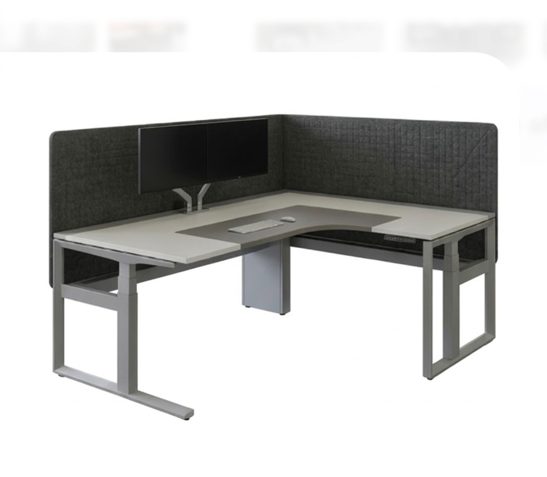 Acoustic Workstations variant AW-004 for BPO - office furniture manufacturer Mumbai