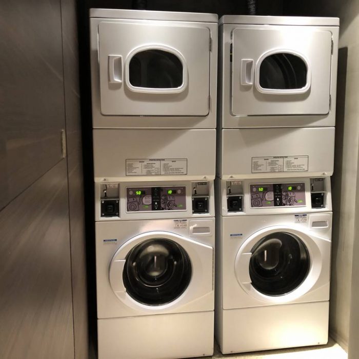 Commercial laundry machines for on-site guest laundry service in Darwin hostels, hotels, and accommodation properties