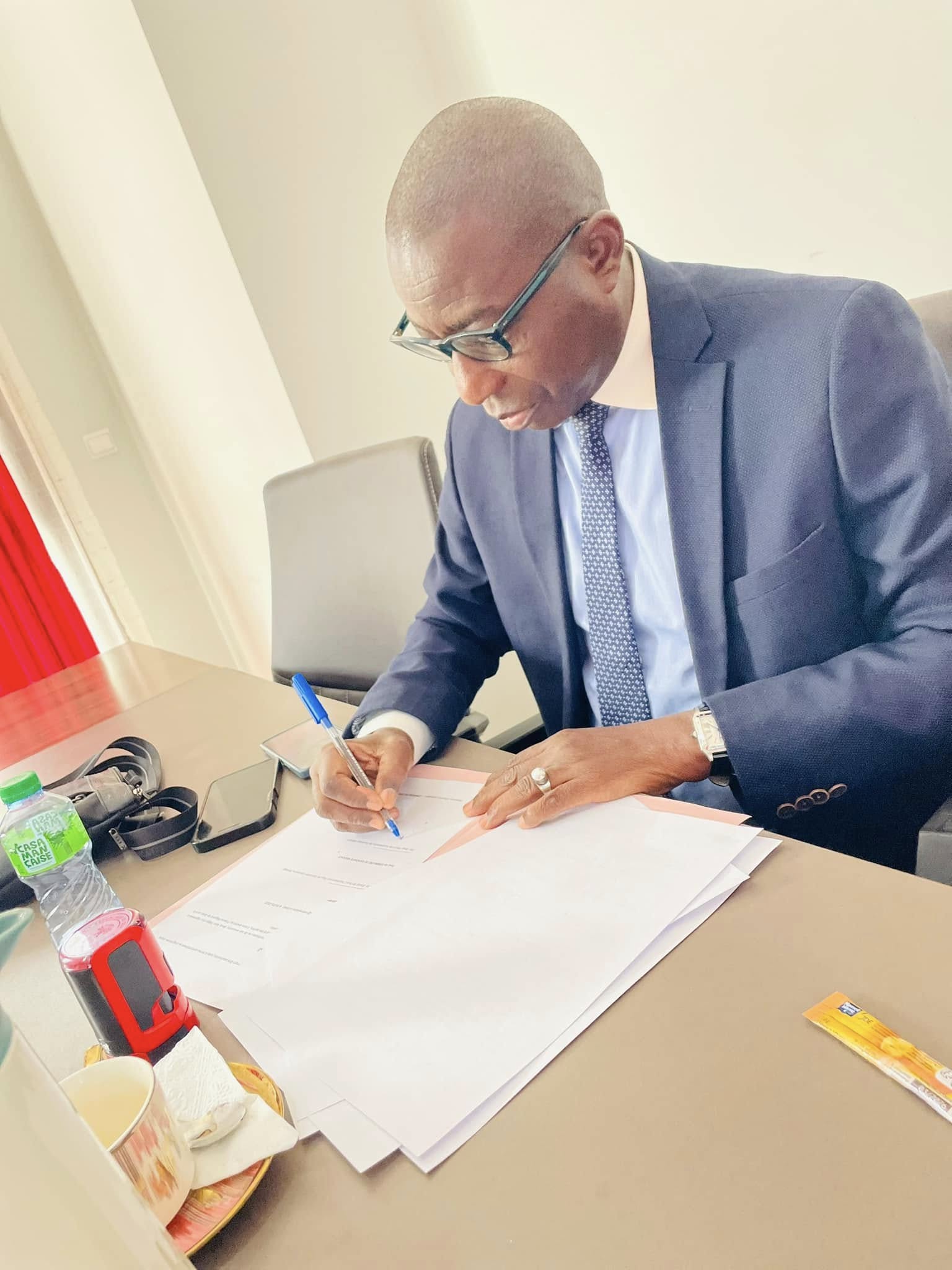 Pape Songde Diop, Maire de Gandiaye