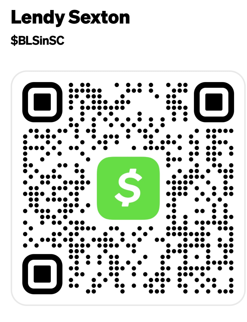 Cash App QR Code