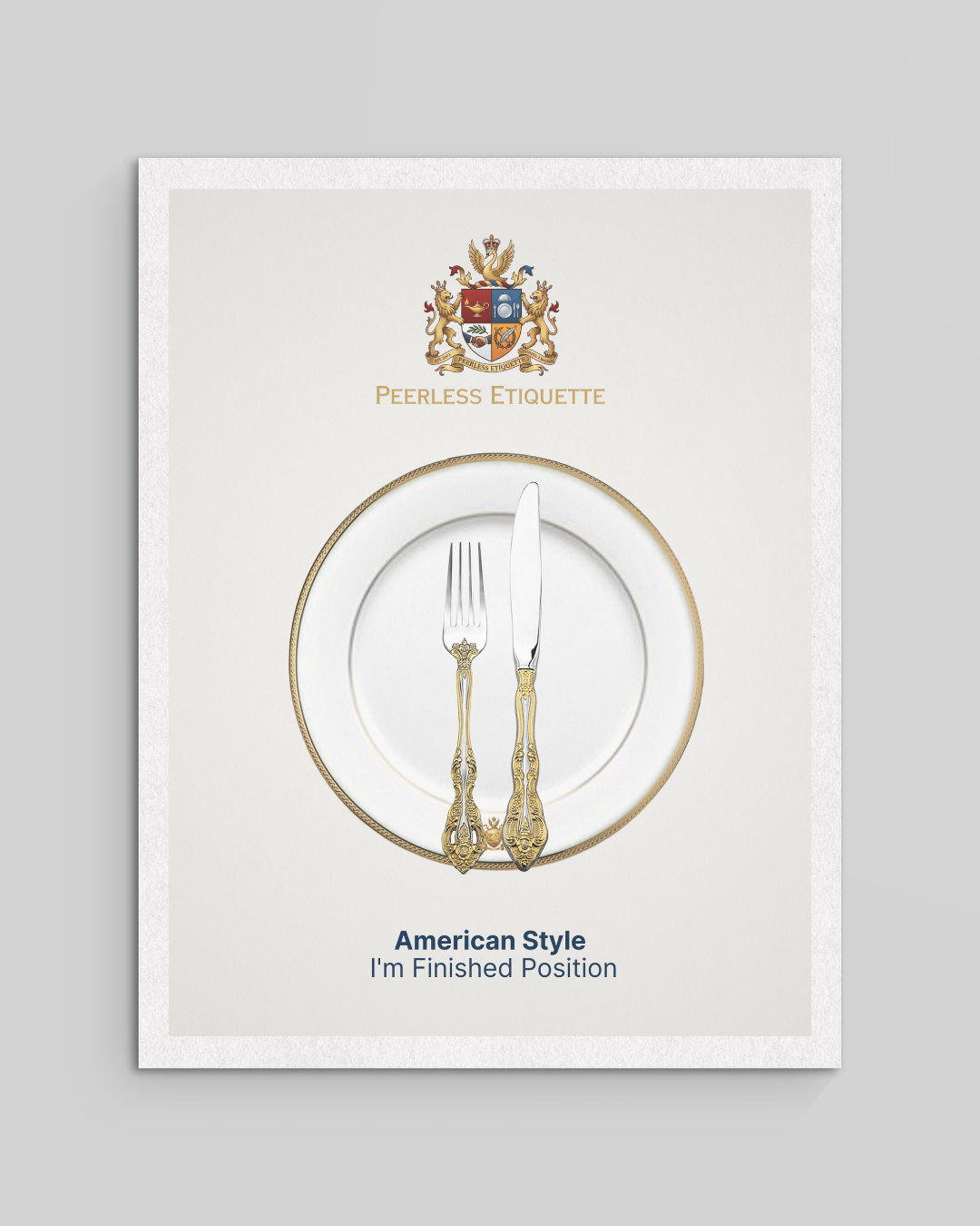 American Style Finished Position