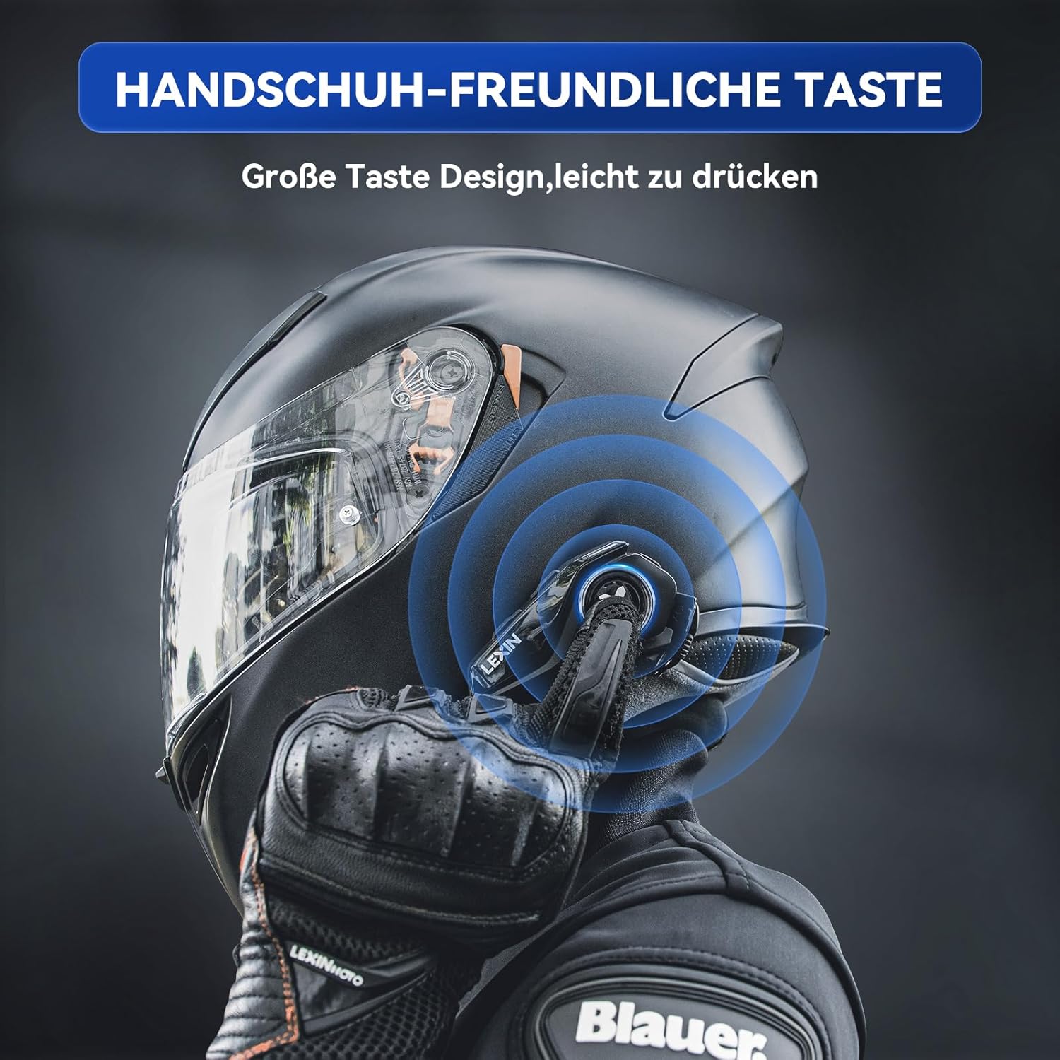 Handschuh-freundliche Bedienung
