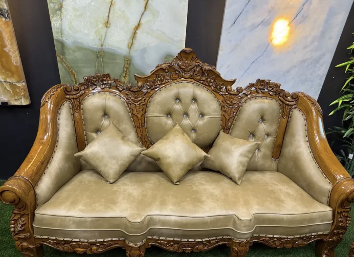 SOFA GANESA POLOS JATI FULL SET - SEMI TPK GRED A EKSPORT