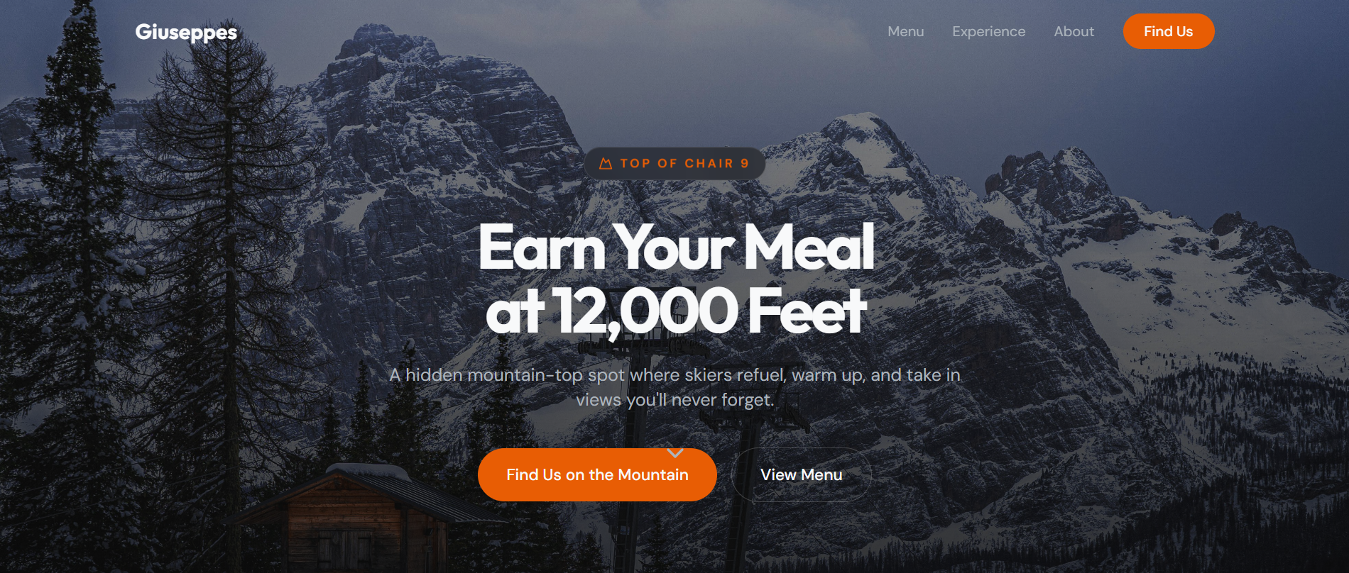Restaurant Website Demo