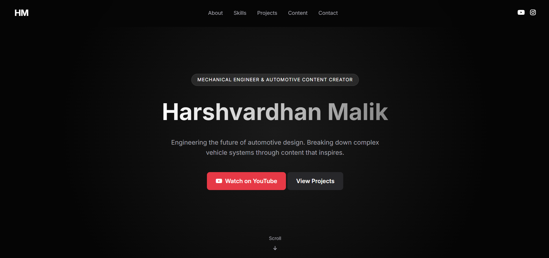 Personal Portfolio Website