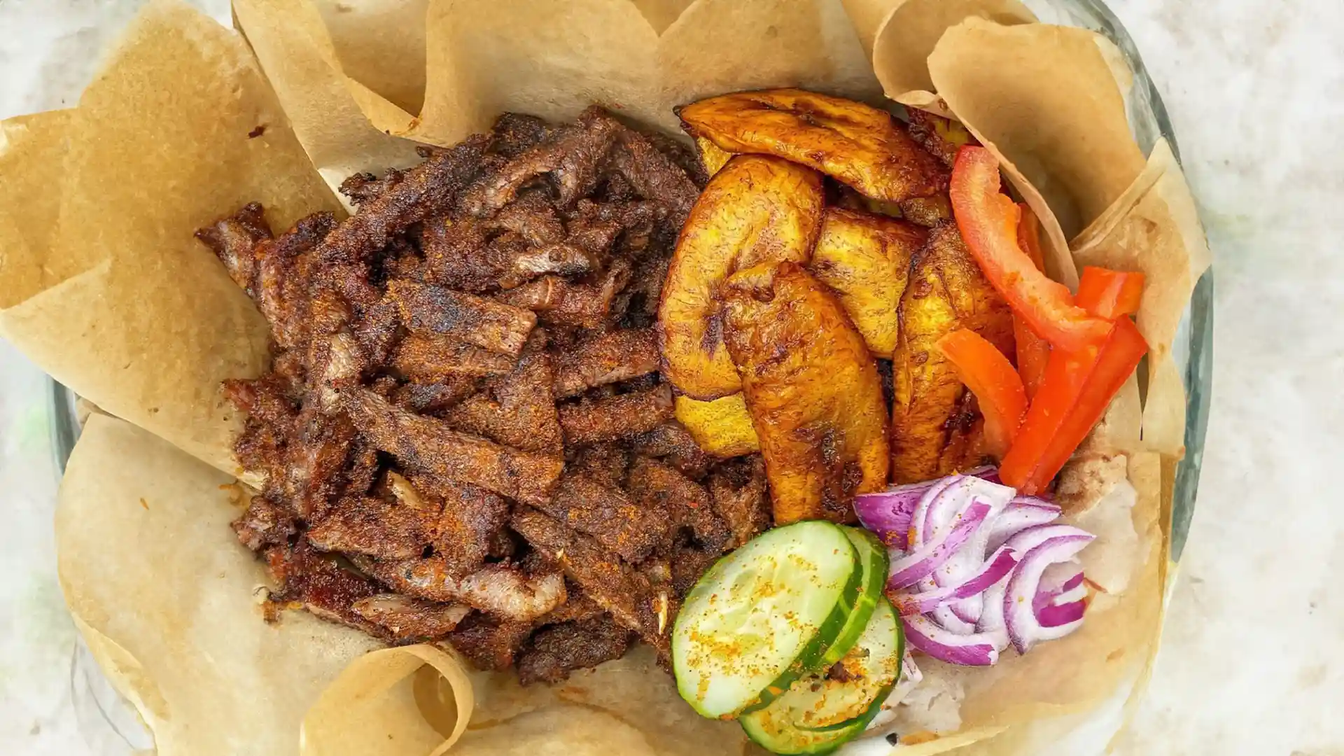 Suya & Fried Plantains