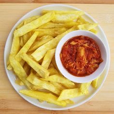 Fried Yam Plate