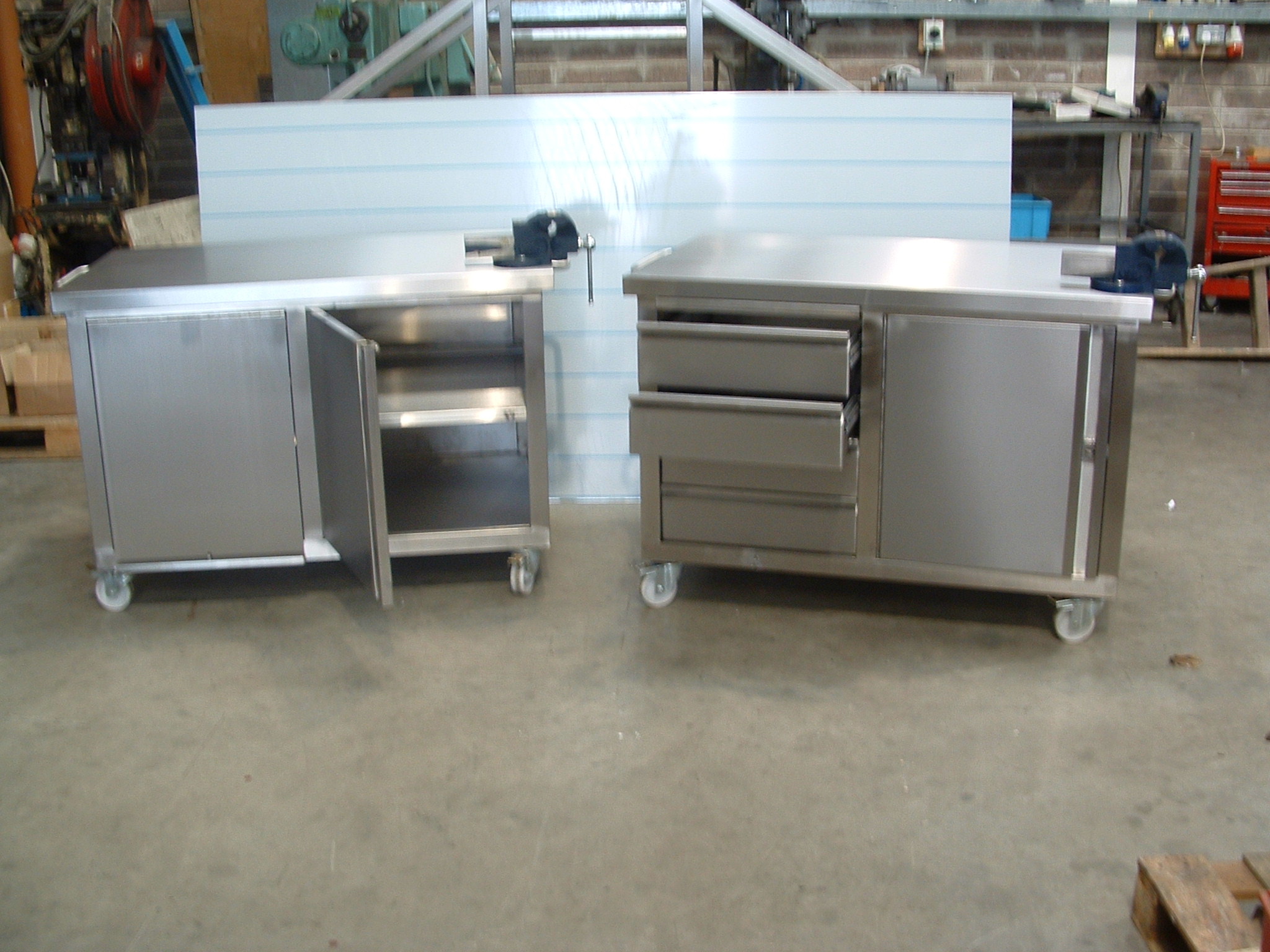 Stainless Steel Hopper - Assembly View