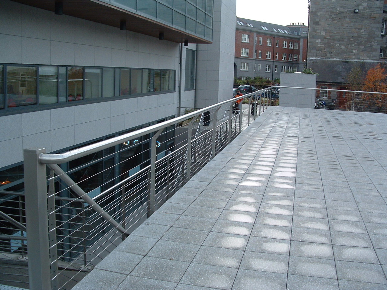 Stainless Steel Handrail - Detail View