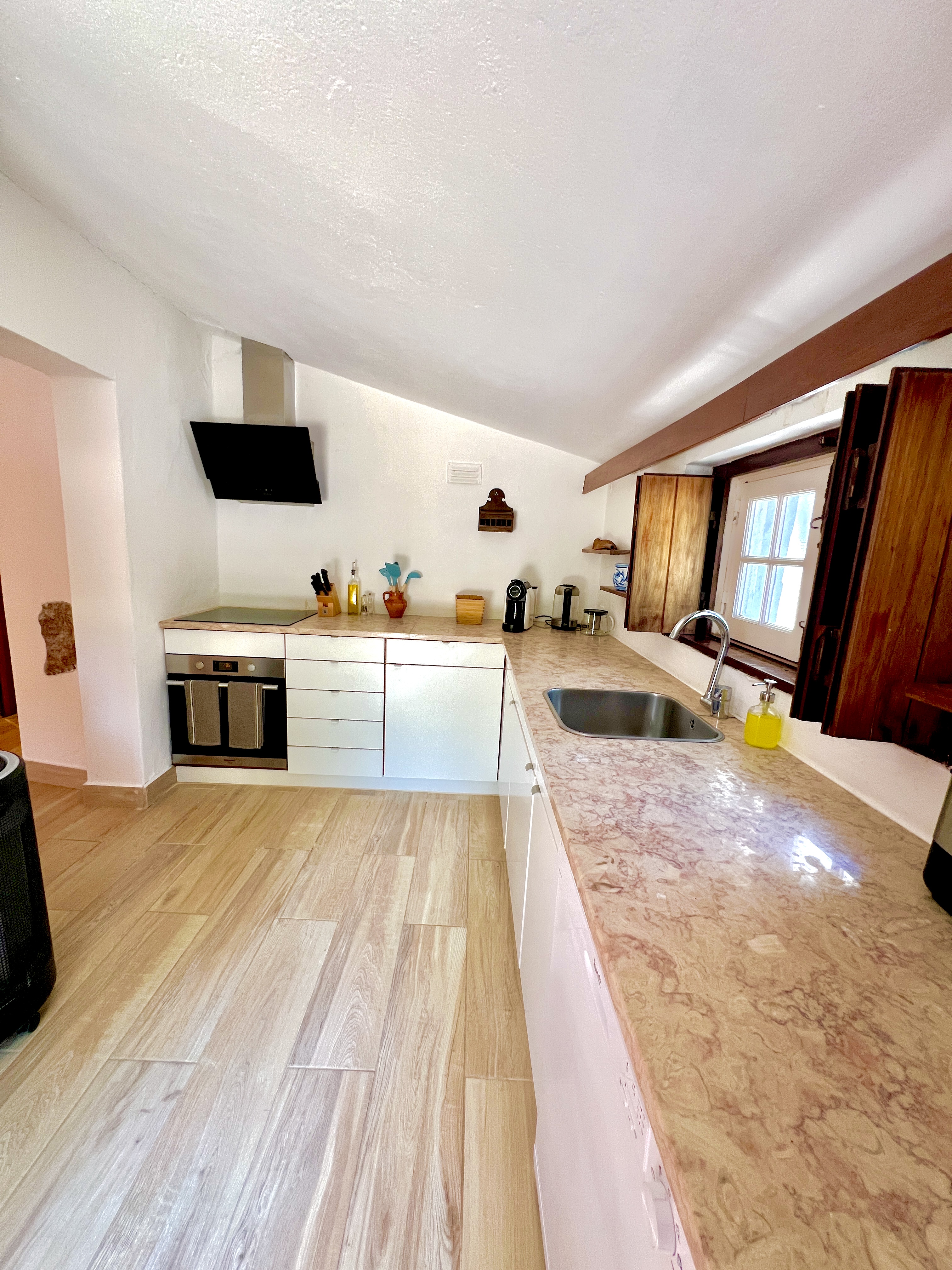 Pine Tree House modern kitchen