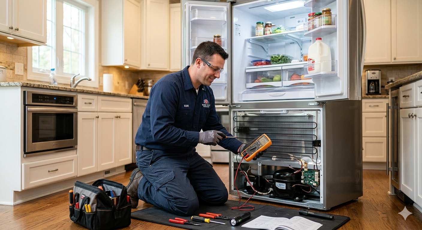 Refrigerator Repair technician