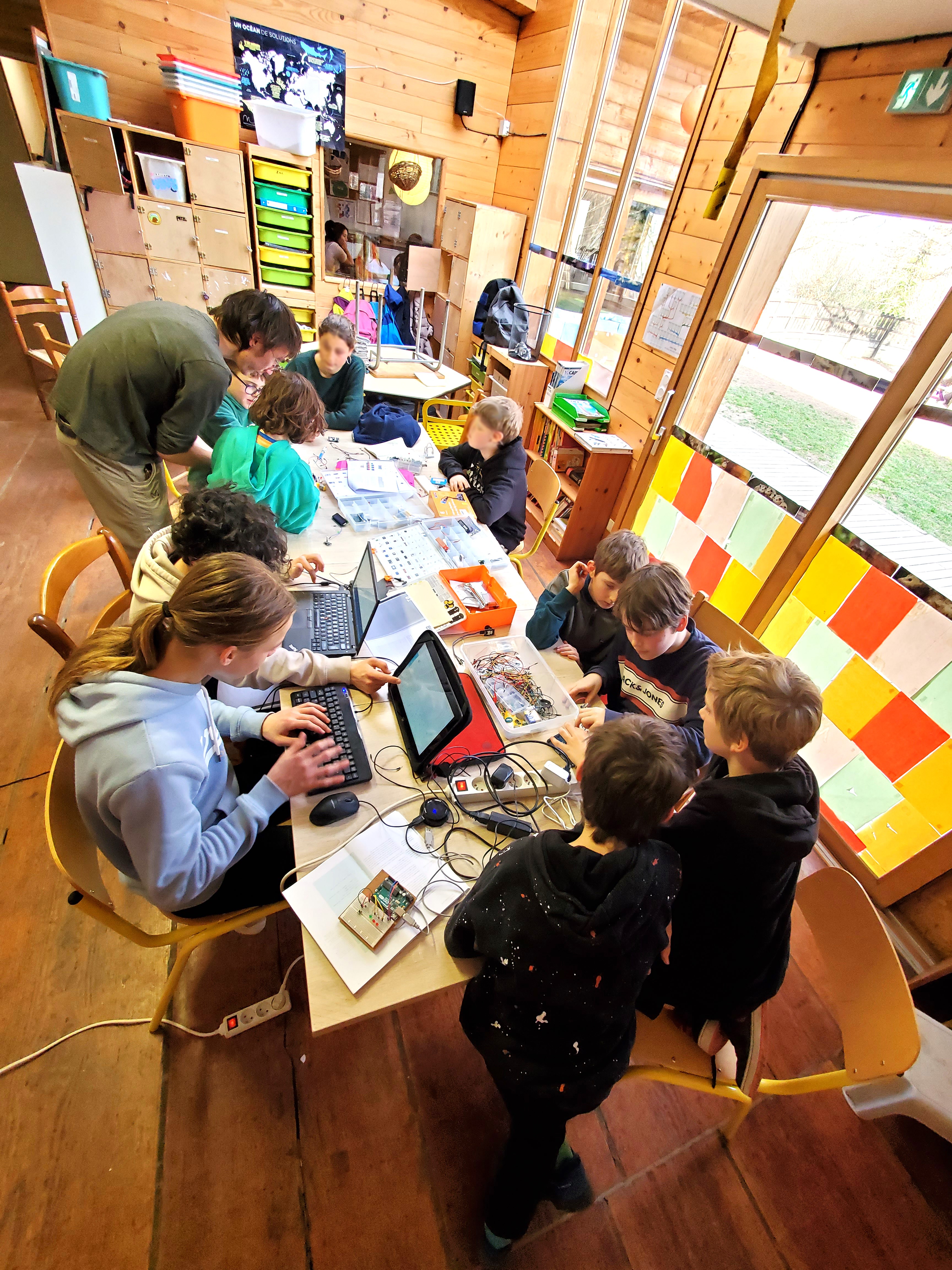 École Pleine Nature — atelier autour d’un projet