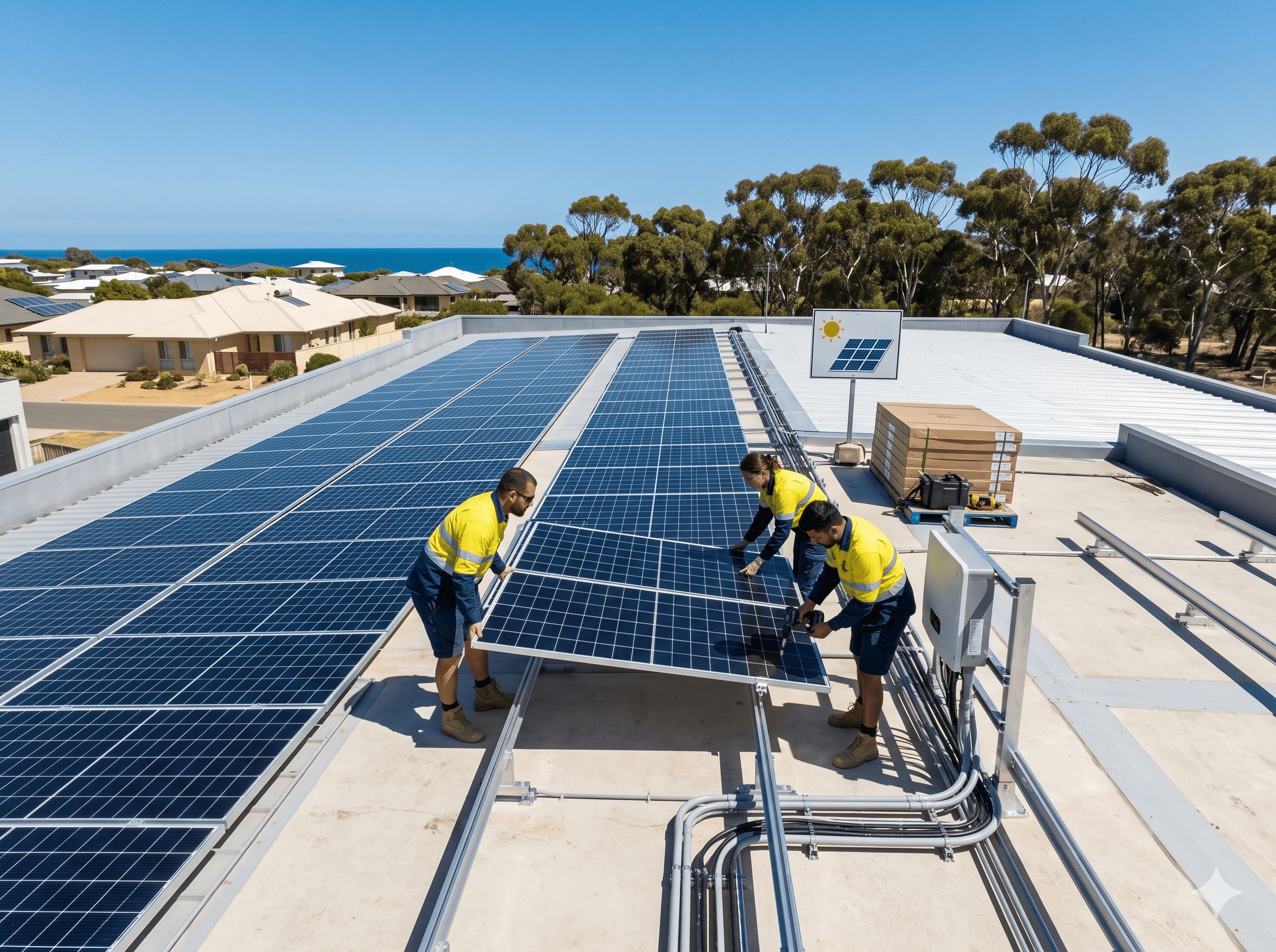 Bush Retreat Hotel Solar Installation