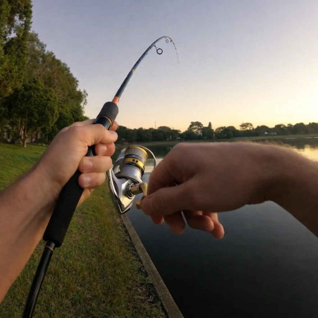 Fishing Sunset