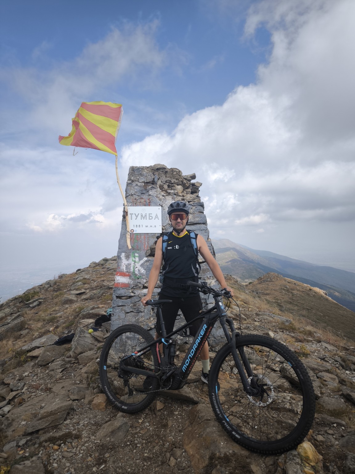 VELOTEKA founder at Tumba peak