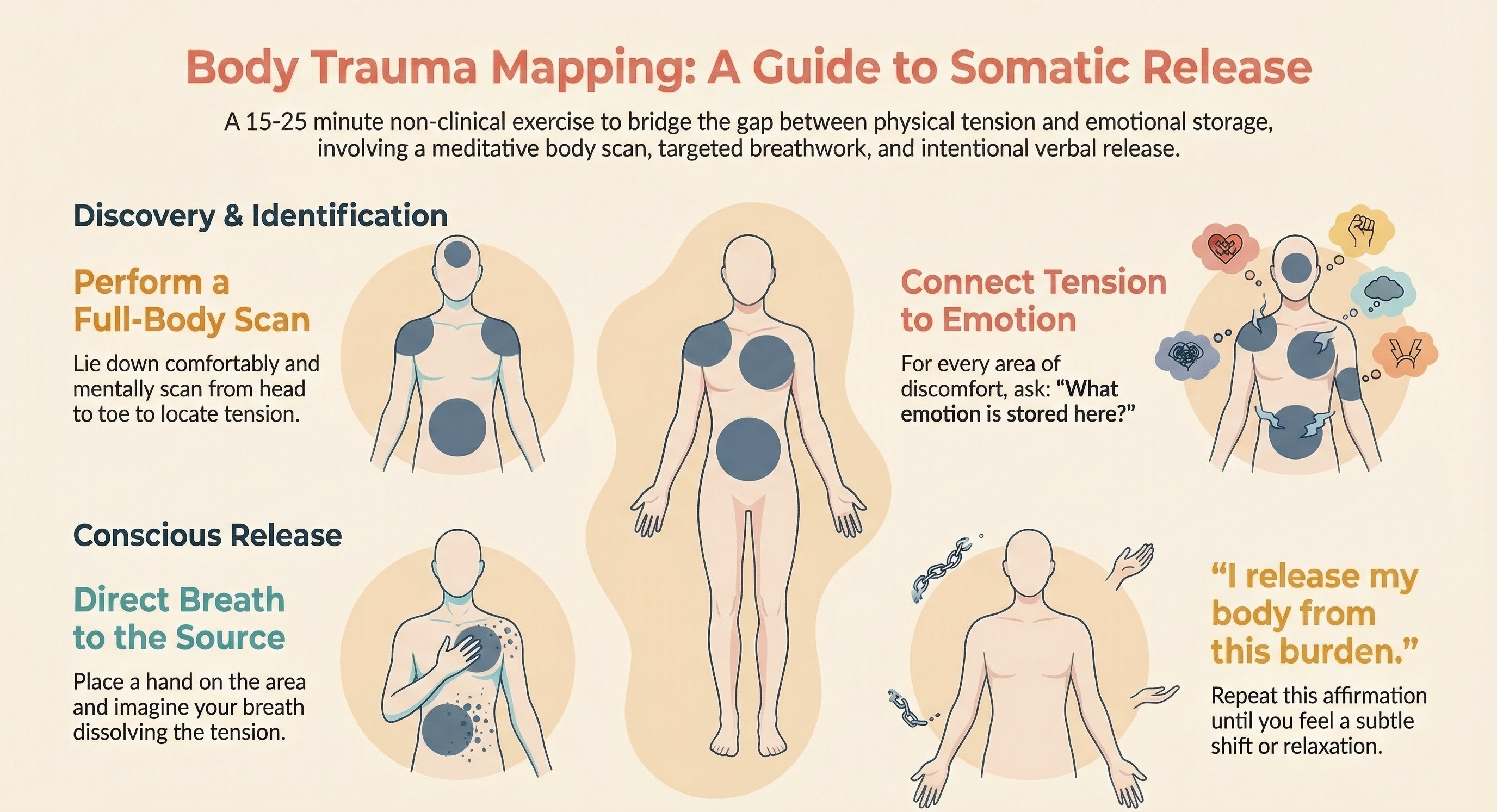 Body Trauma Mapping - Infographic