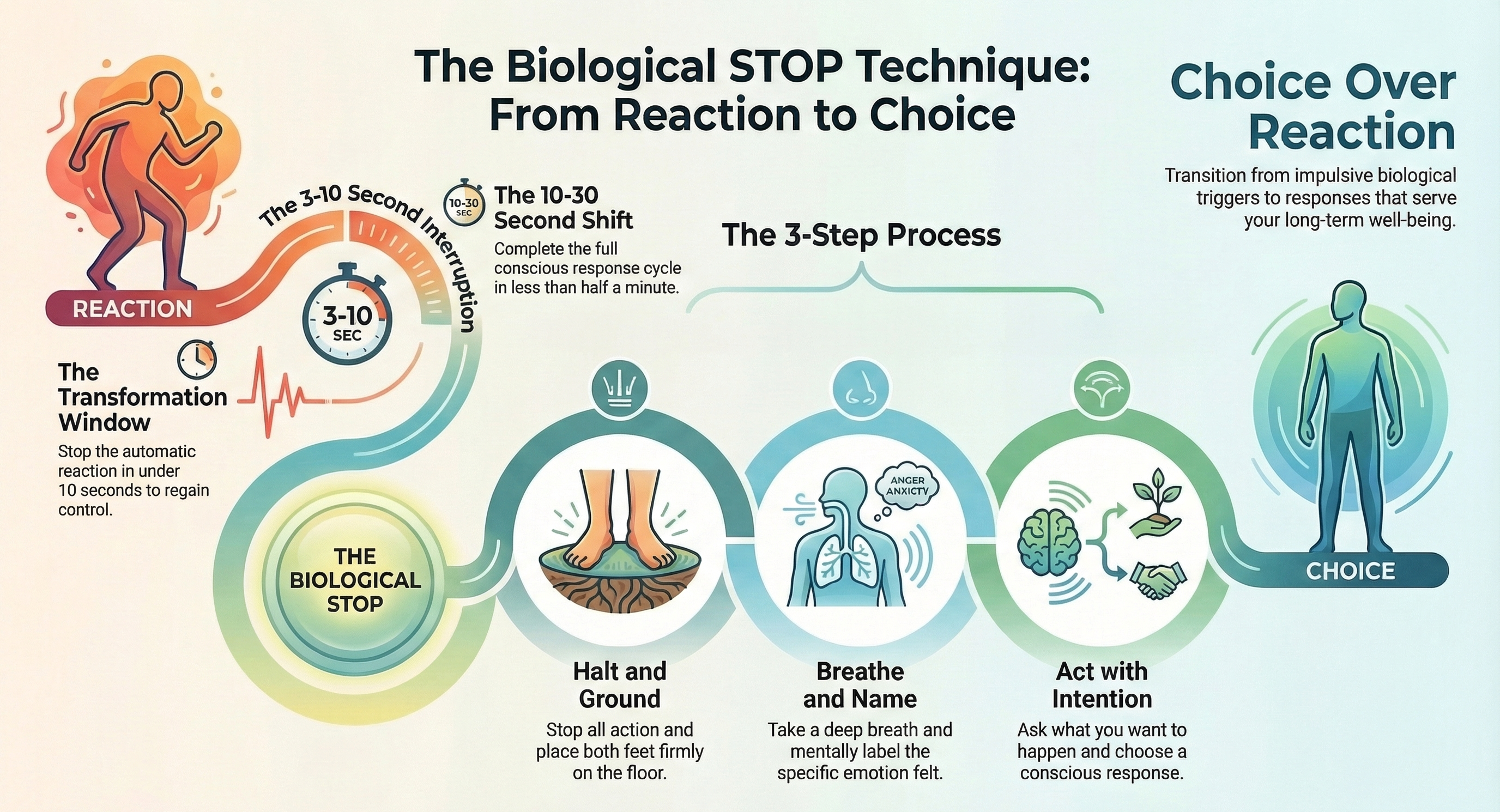 Biological STOP Technique - Infographic