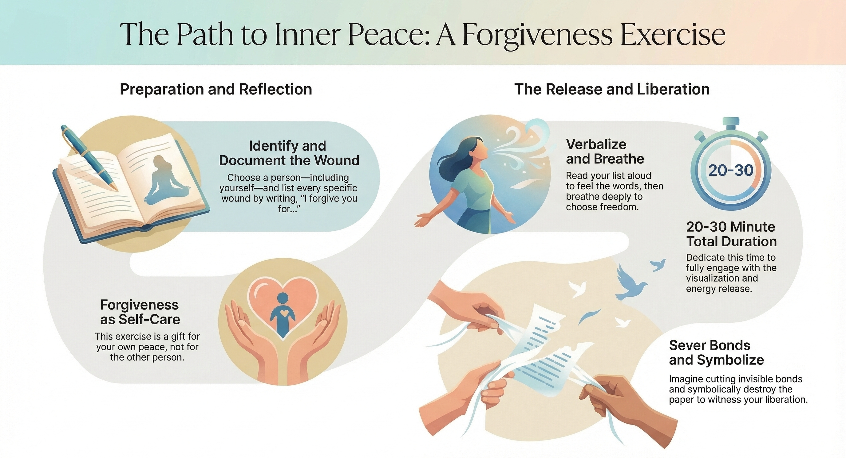Forgiveness Exercise - Infographic