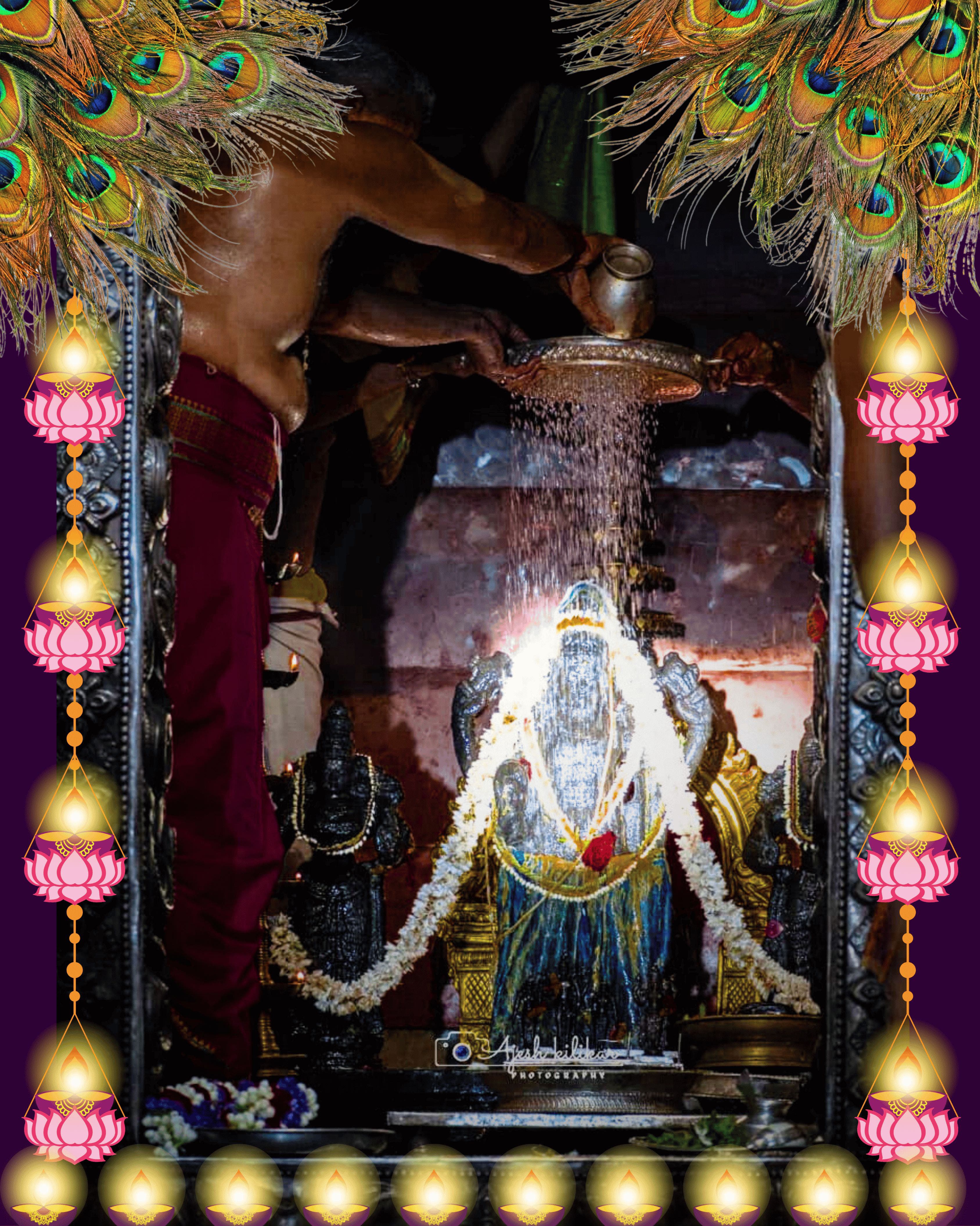 Sahasra Dhaara ceremony during Mahotsavam