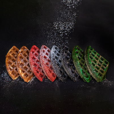 Signature coloured waffle lineup