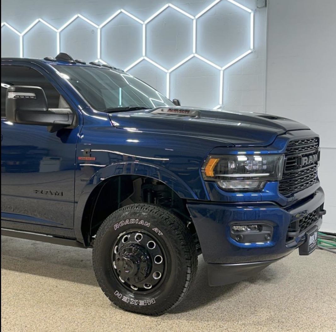Blue RAM Truck Detailing