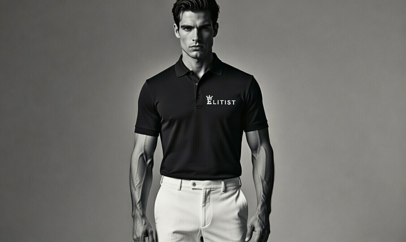 Elitist Crown Polo - Storm Grey alternate