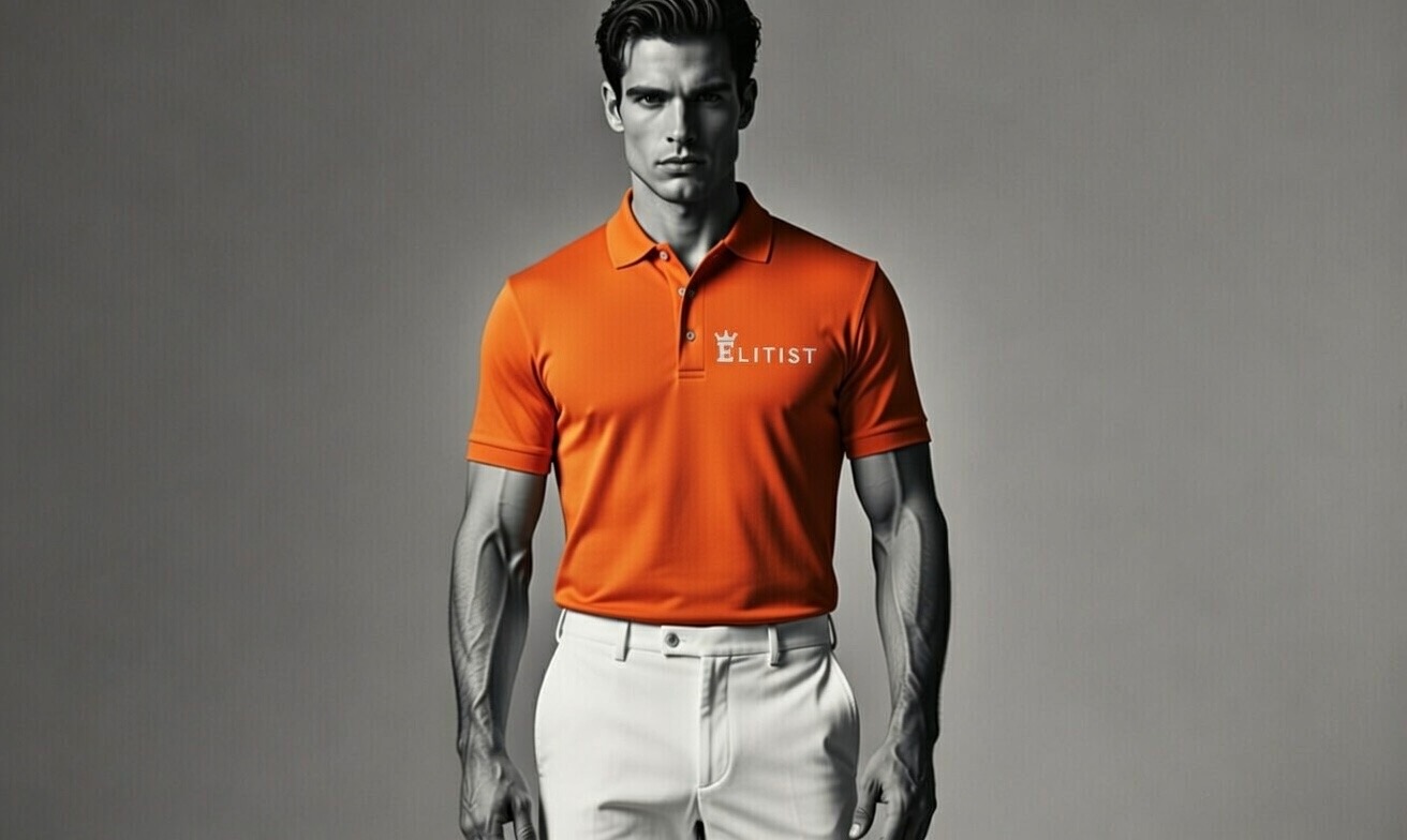 Elitist Crown Polo - Pure White