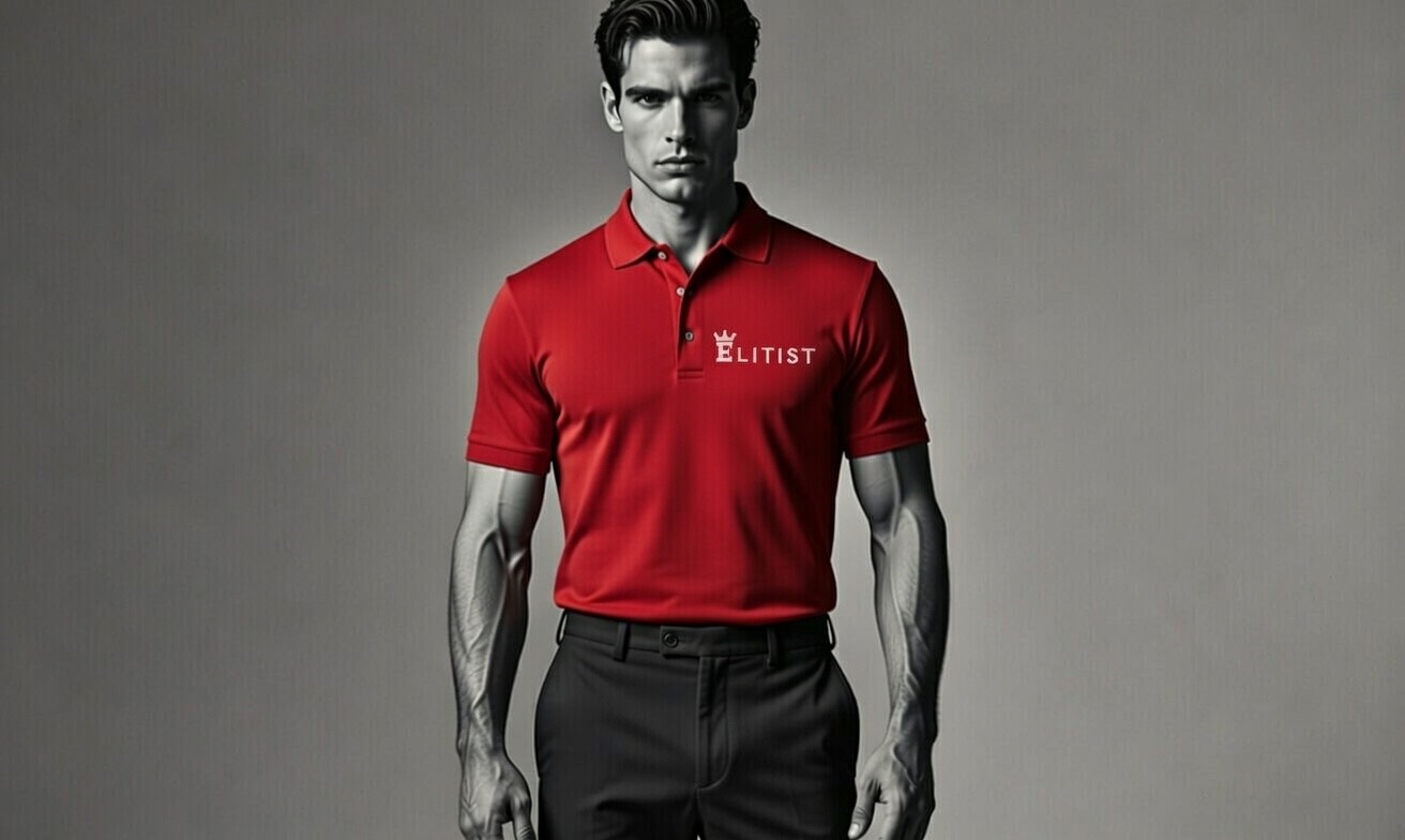 Elitist Crown Polo - Racing Red