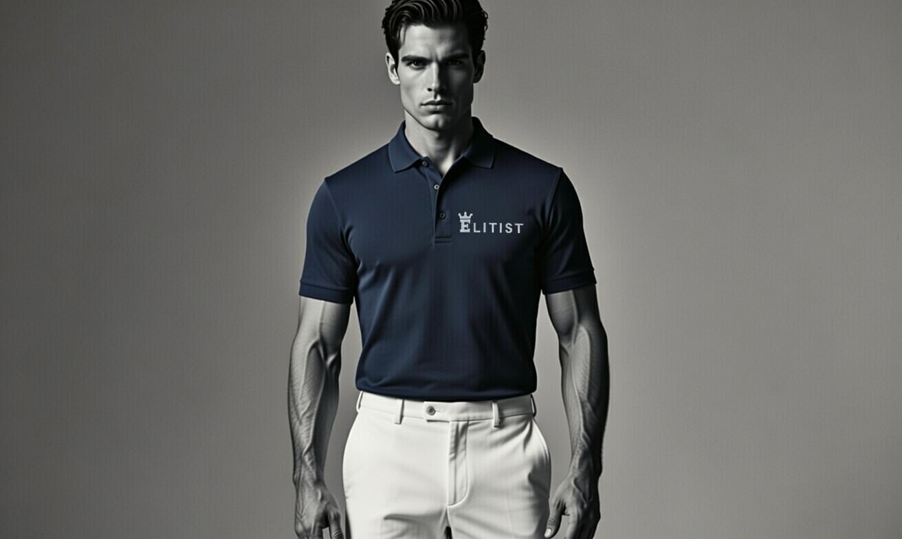 Elitist Crown Polo - Pure White alternate