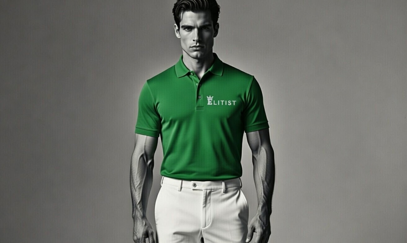 Elitist Crown Polo - Augusta Green