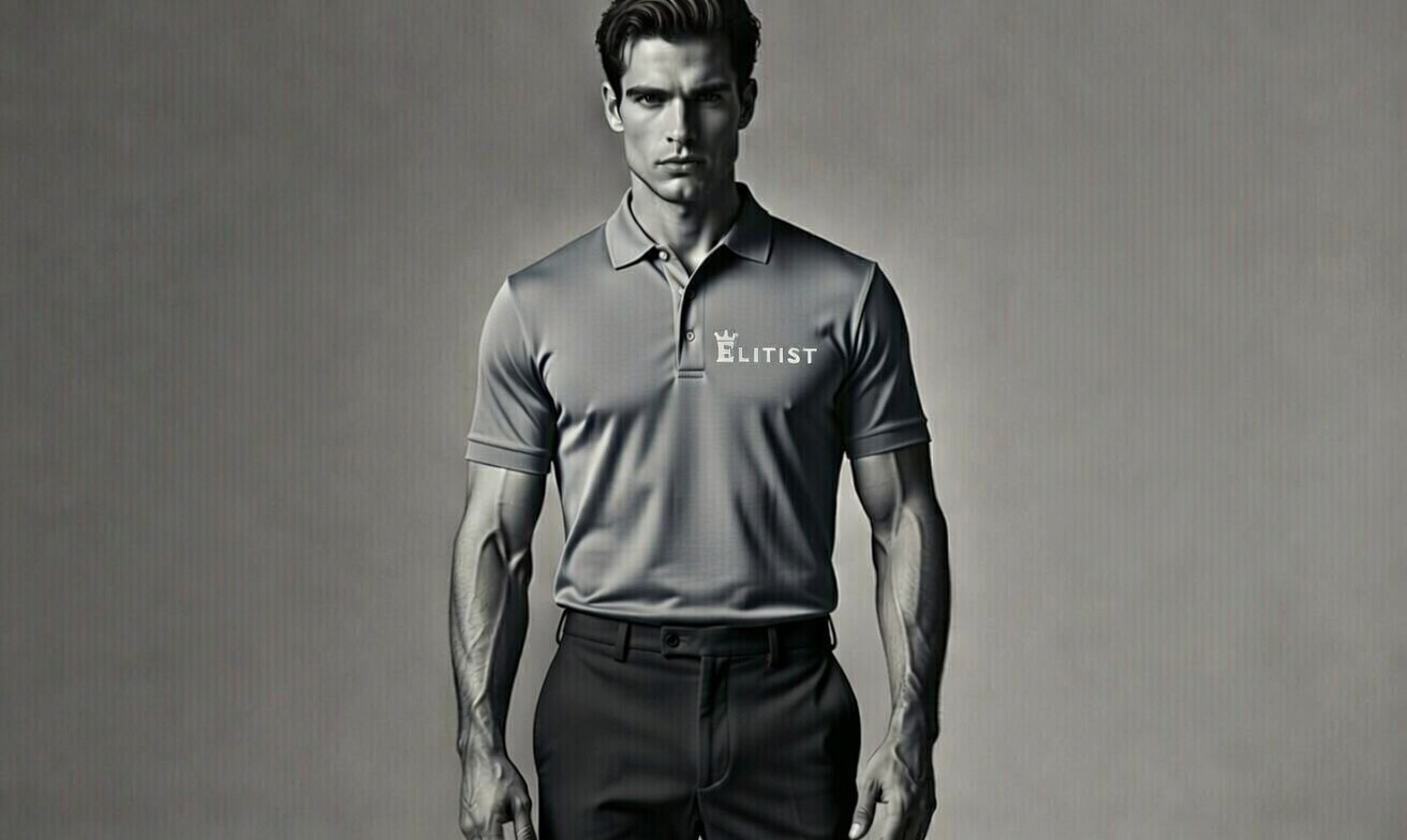 Elitist Crown Polo - Storm Grey