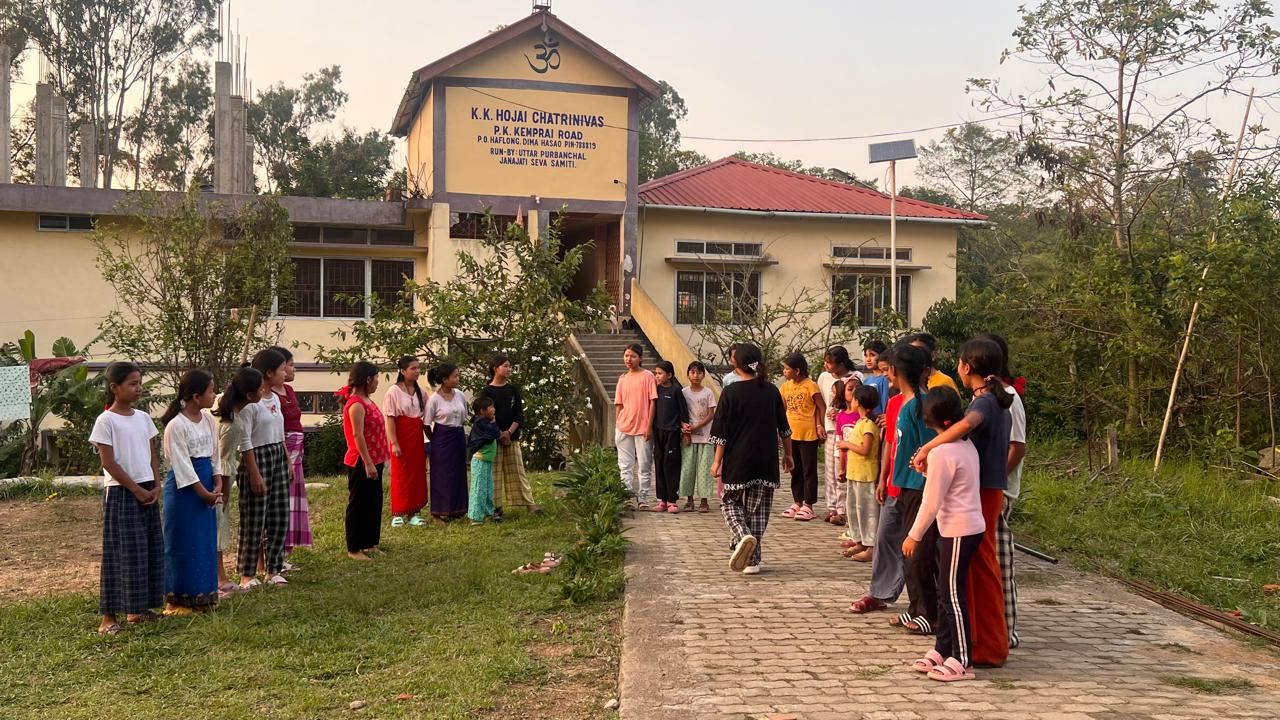 Vidya Seva students at the hostel