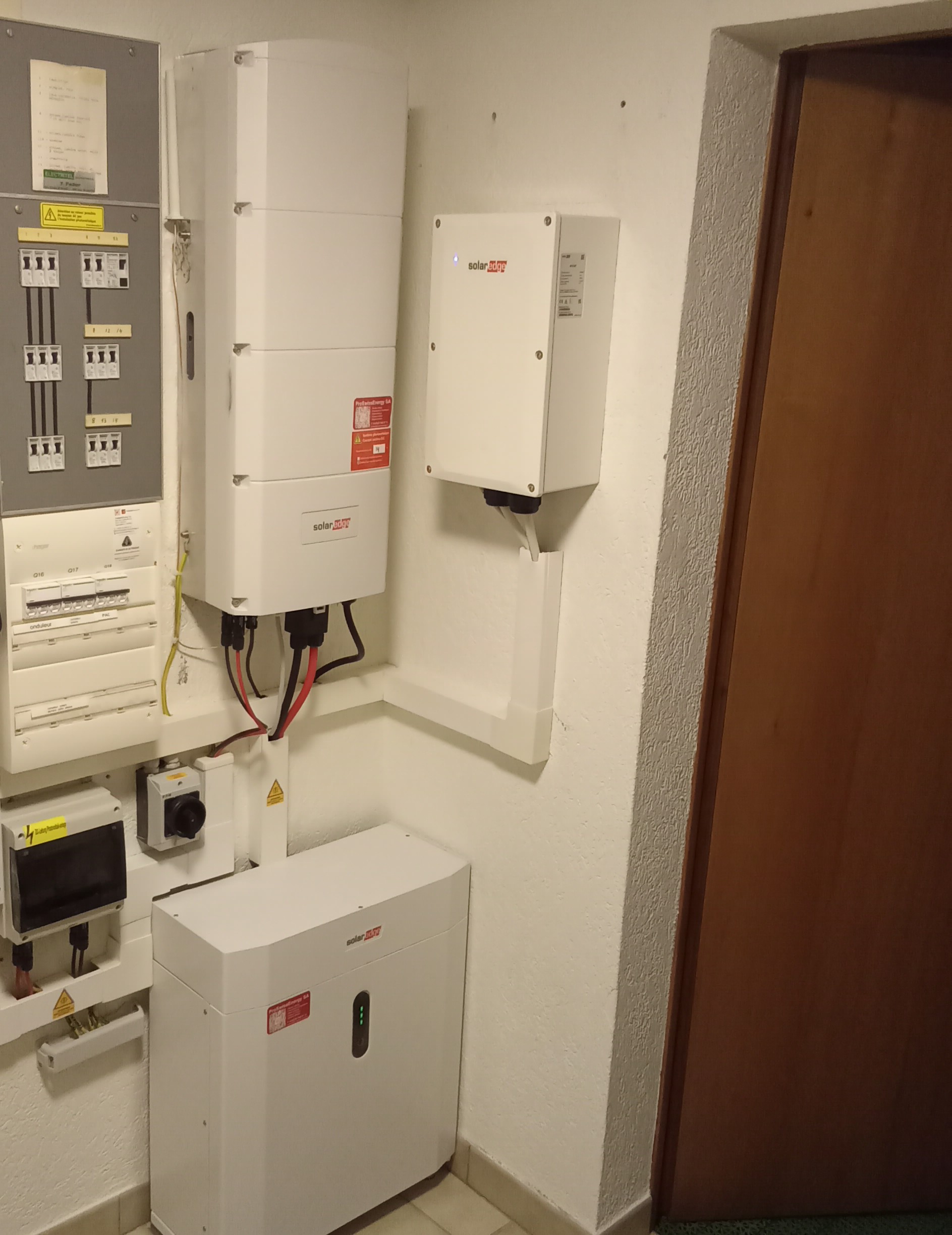 Installation SolarEdge réalisée