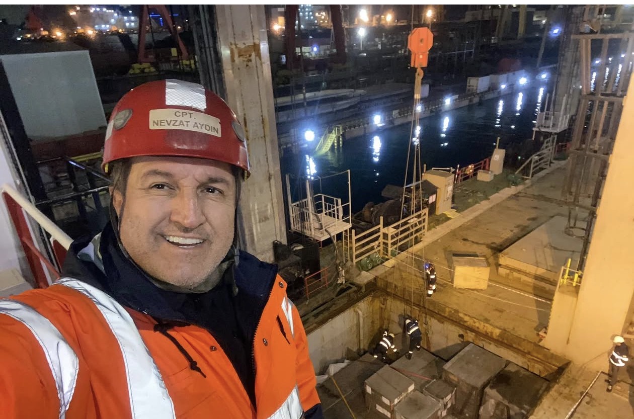 Jonathan F. Egan - Professional at work on offshore drilling rig
