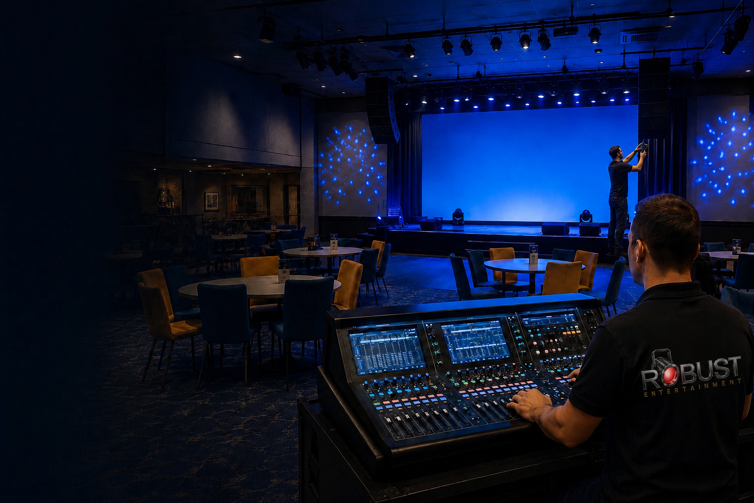 Technical Installations, Sound, Lighting & LED Screens
