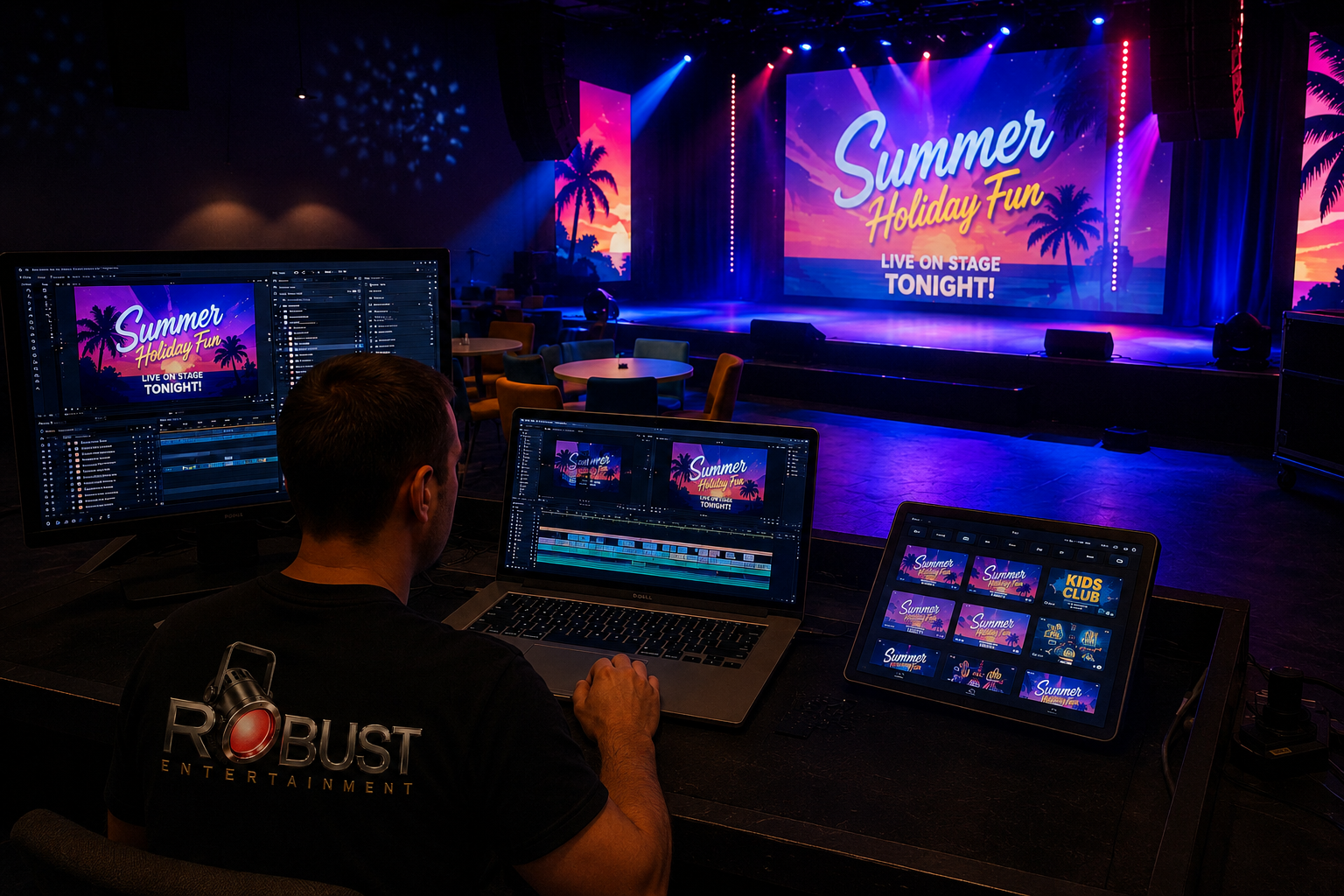 Screen Content, Motion Graphics & Promotional Media