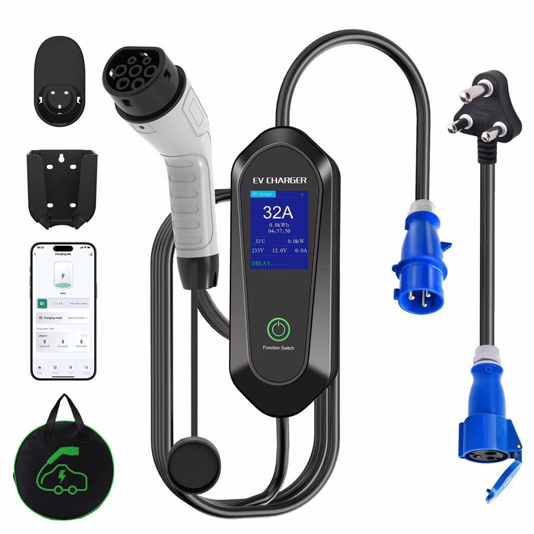 Portable 7 kW Smart Charger