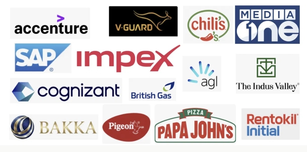 Companies worked with
