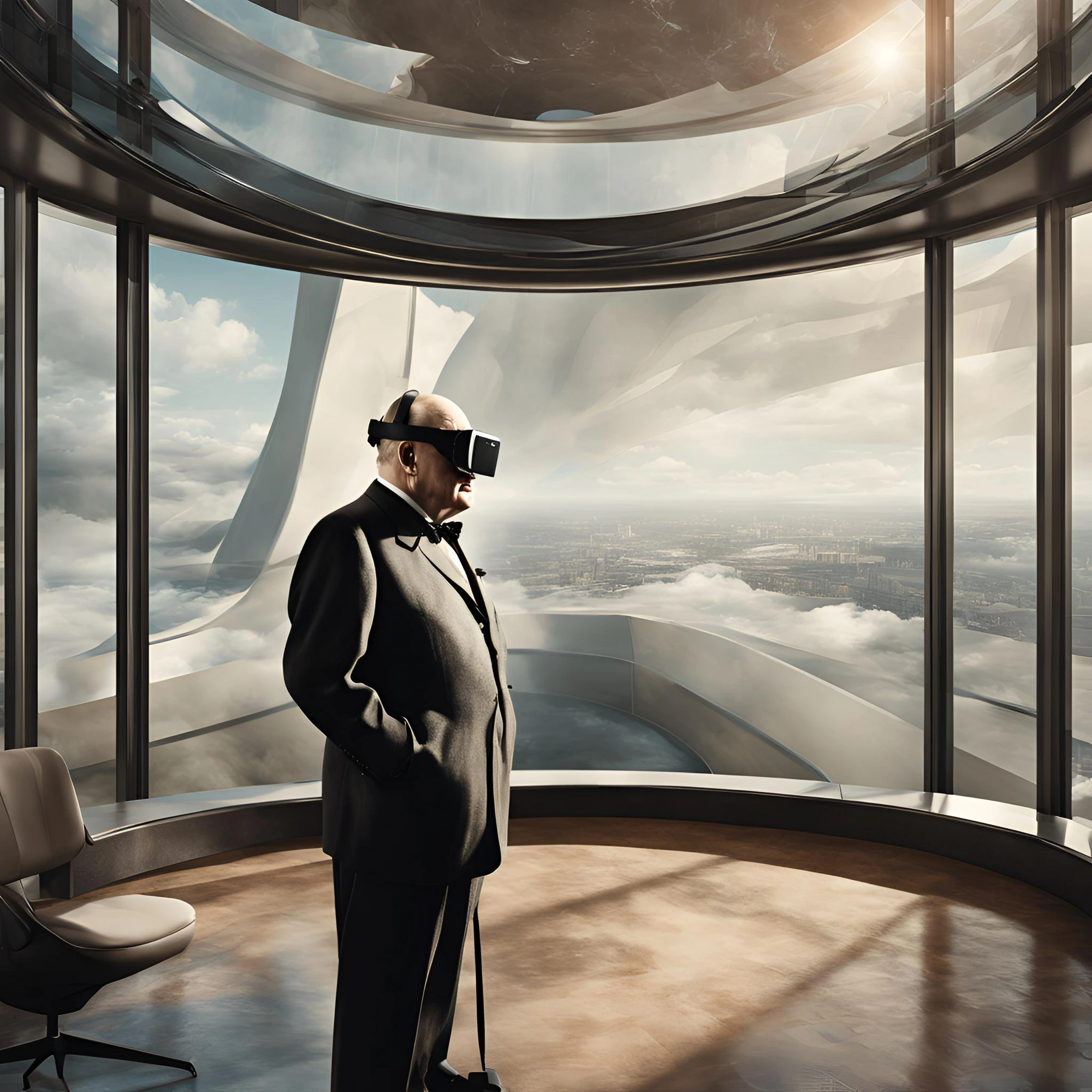 VR Teachable Agent — Winston Churchill