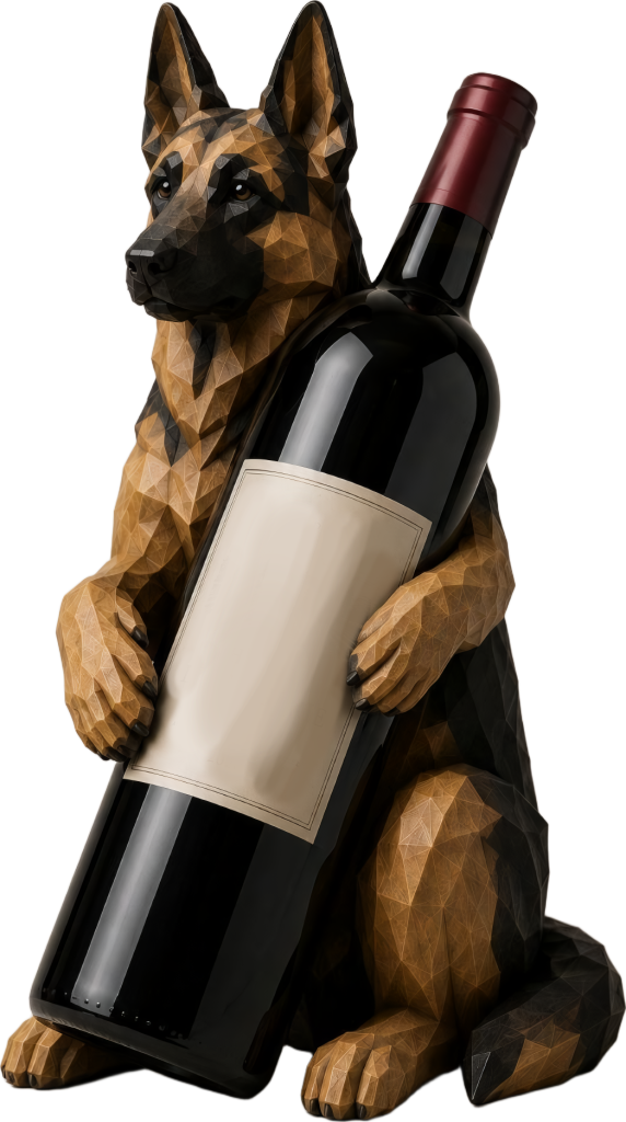 Prize - Dog Wine Bottle Holder